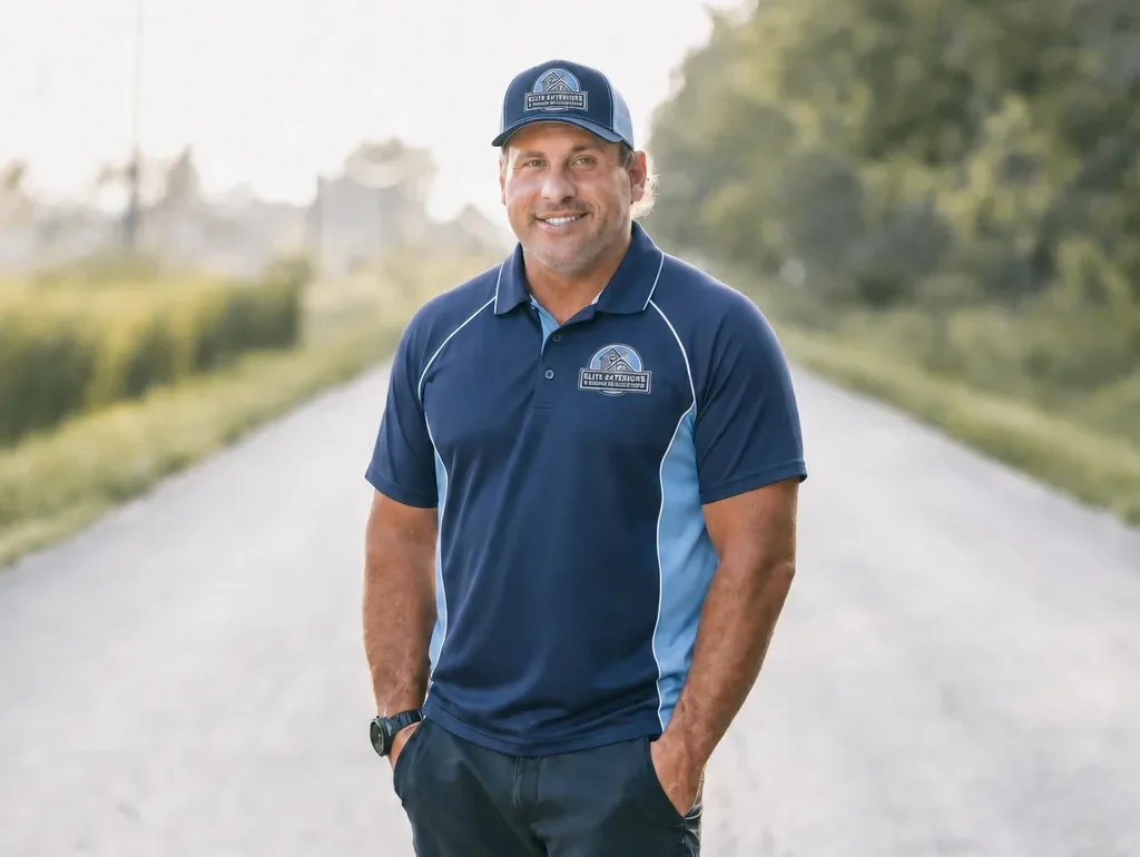 Tyler Stonham, owner of Elite Exteriors and Siding Renovations